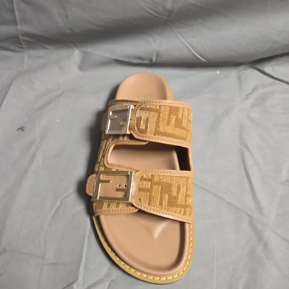 UNBOXED PAIR OF FENDI SANDALS - UK SIZE  UNSPECIFIED