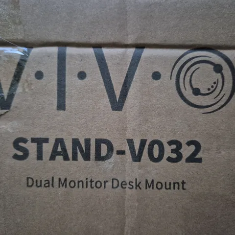 BOXED V.I.V.O DUAL MONITOR DESK MOUNT