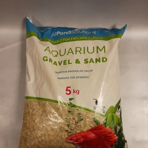 SEALED ALL POND SOLUTIONS AQUARIUM GRAVEL & SAND - 5KG