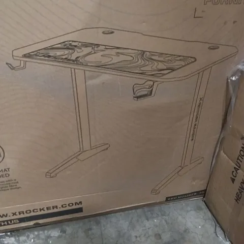 BOXED X ROCKER PANTHER GAMING DESK ( 1 BOX )