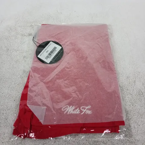 WHITE FOX BOUTIQUE WITH LOVE BIKE SHORTS – XL (RED)