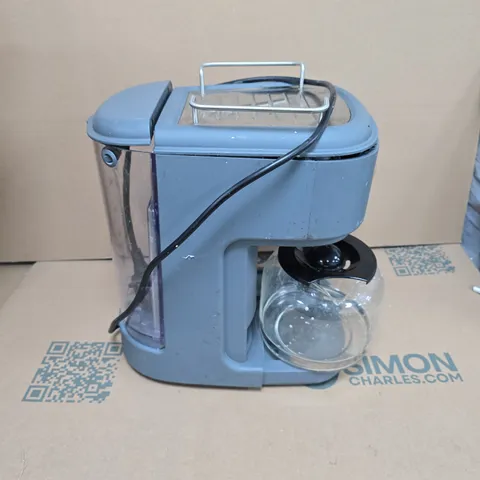 SWAN SEMI-AUTO COFFEE MACHINE – RETRO CREAM