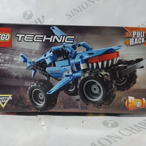 BOXED LEGO TECHNIC 42134 MONSTER JAM MEGALODON 2-IN-1 SET