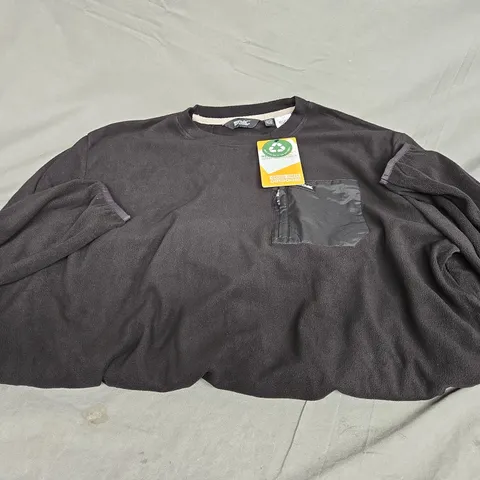 REGATTA OUTDOORS XXL FRANKIE CREW FLEECE - BLACK 