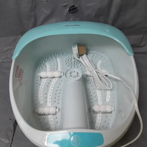 BOXED HOMEDICS LUXURY FOOT SPA