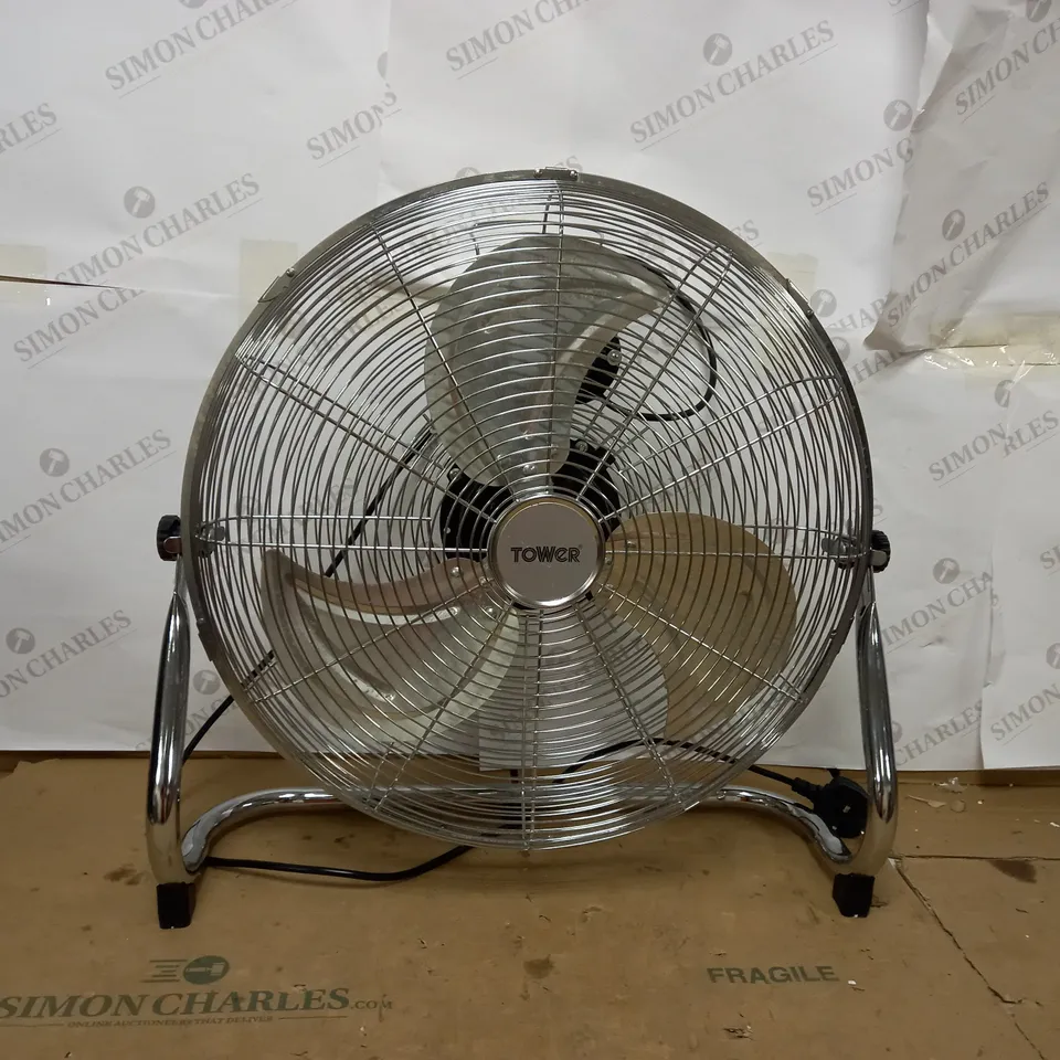 TOWER 18 INCH METAL HIGH SPEED VEOLOCITY FLOOR FAN