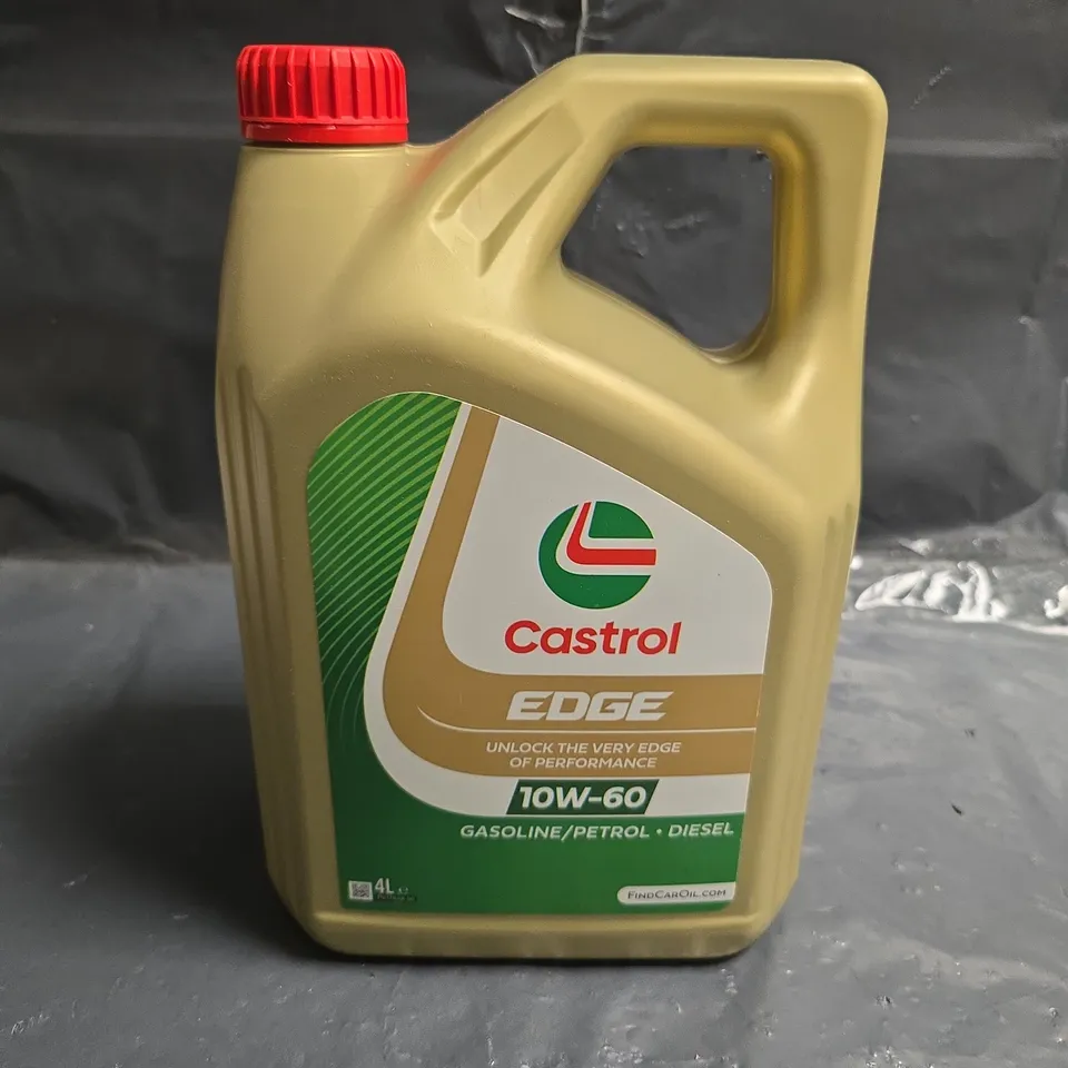 CASTROL EDGE 10W-60 MOTOR OIL – 4L