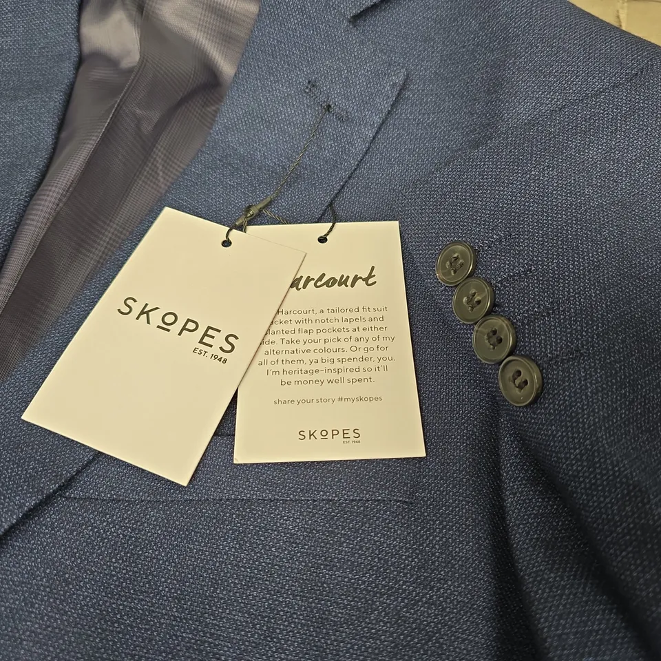SKOPES TAILORED HARCOURT JACKET IN NAVY - 40R