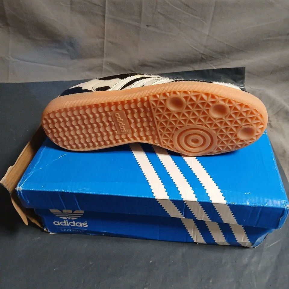 ADIDAS ORIGINALS COW PRINT TRAINERS – WOMEN'S SIZE 4