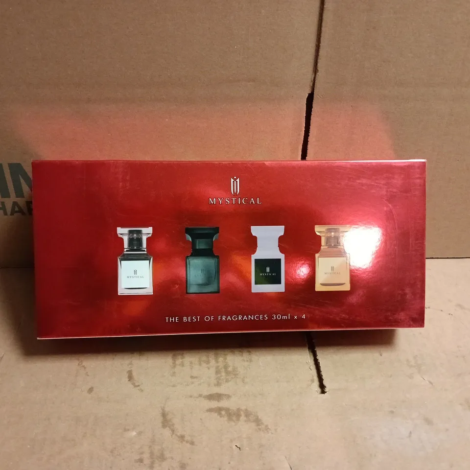 MYSTICAL THE BEST OF FRAGRANCES 4 ITEM SET BOXED