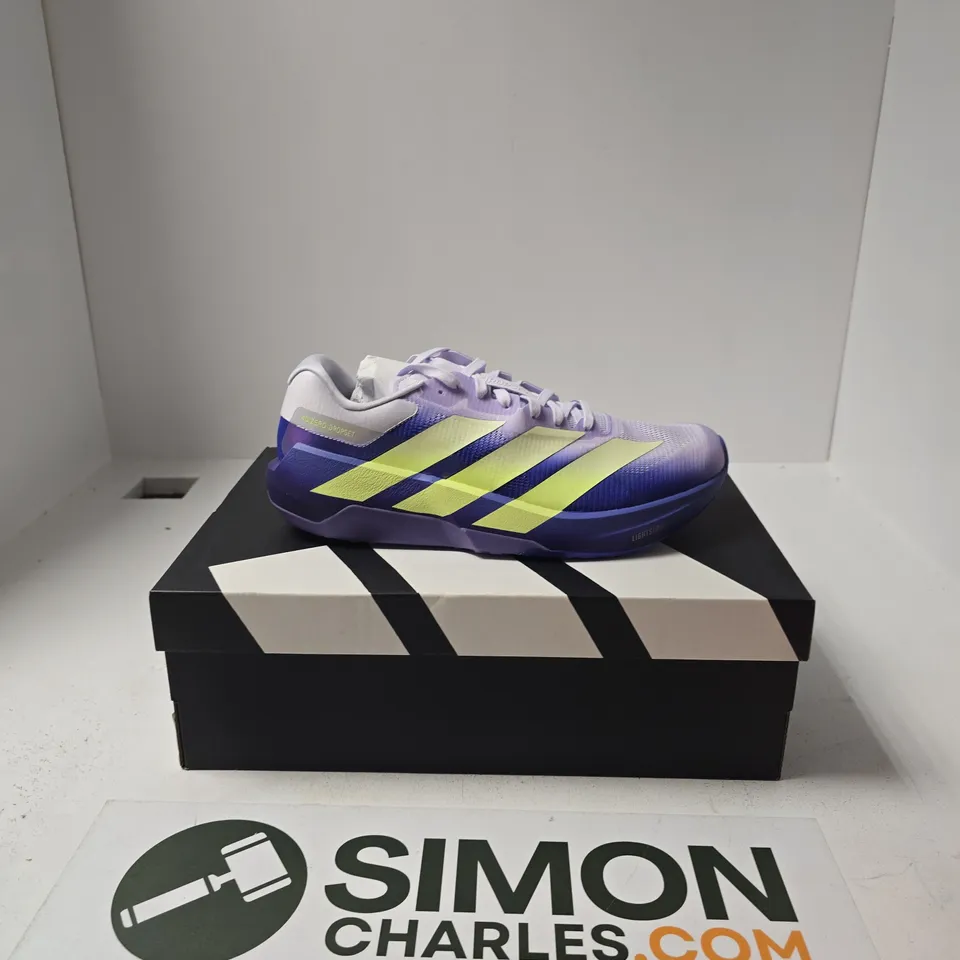 BOXED PAIR OF ADIDAS DROPSET PRO TRAINERS SIZE UK 9.5