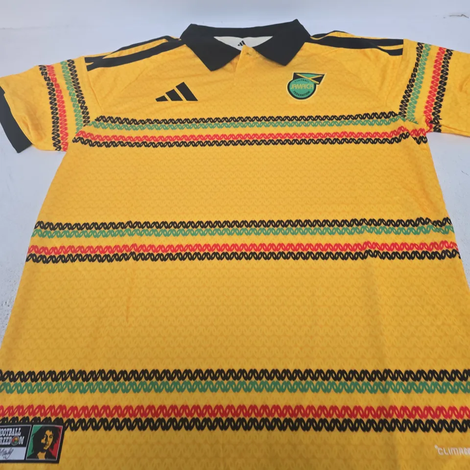 JAMAICA FOOTBALL FEDERATION ADIDAS JERSEY – SIZE XL