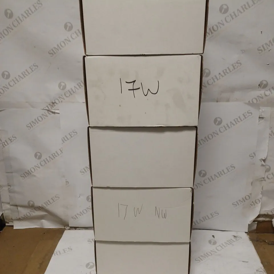 LOT OF 5 APOLLO 17W NW DOWNLIGHTS (17W NW)