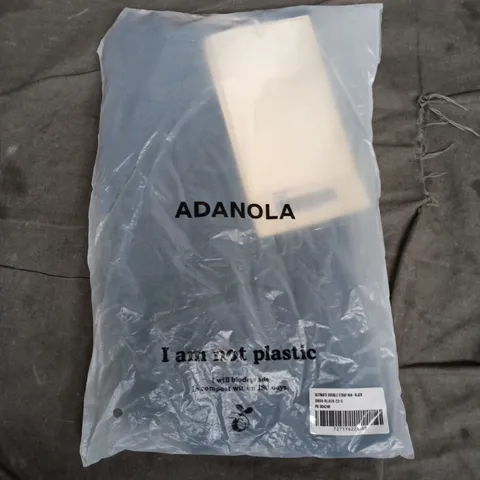 BAGGED ADANOLA ULTIMATE DOUBLE STRAP BRA – BLACK, SIZE S