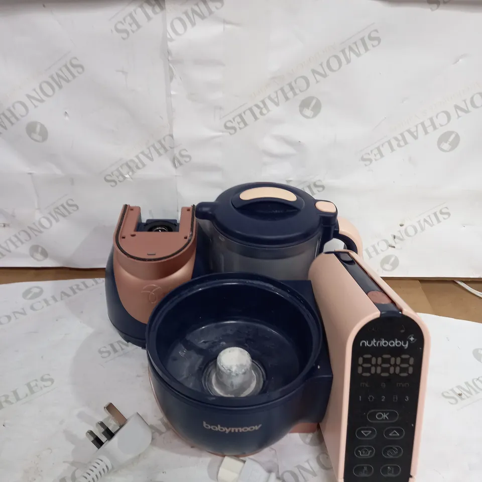 BABYMOOV NUTRIBABY+ XL 5-IN-1 BABY FOOD PREP MACHINE RRP £164.99