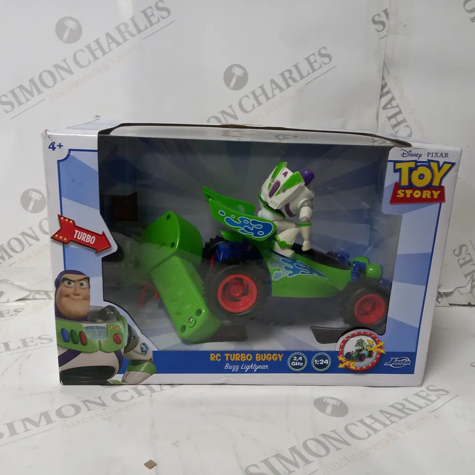 BOXED TOY STORY 4 RC TURBO BUGGY BUZZ LIGHTYEAR  RRP £27.99