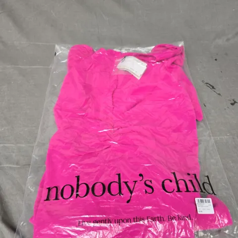 BAGGED NOBODYS CHILD NAOMI MIDI DRESS - SIZE 8
