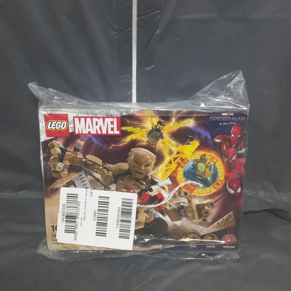 BOXED LEGO SPIDER-MAN NO WAY HOME SPIDER-MAN VS SANDMAN: FINAL BATTLE 76280