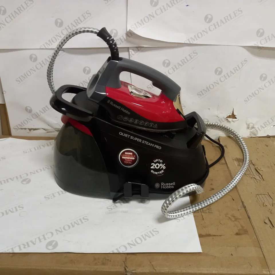 RUSSELL HOBBS QUIET SUPER STEAM PRO IRON