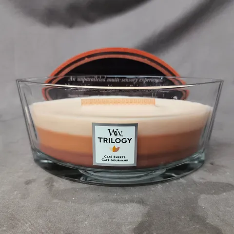 WOODWICK TRILOGY CAFΓ SWEETS SCENTED CANDLE