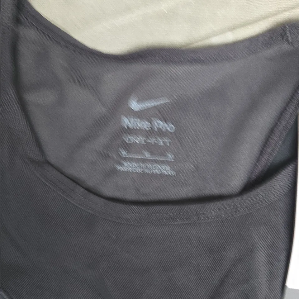 NIKE PRO DRI-FIT WOMEN'S TRAINING BRA – BLACK, SIZE M