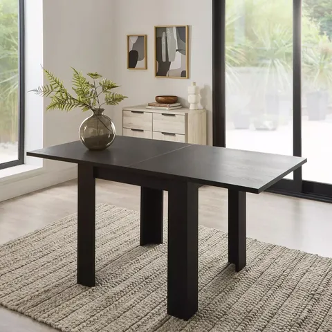 PANAMA 80 - 160 CM EXTENDING DINING TABLE (2 BOXES) - COLLECTION ONLY