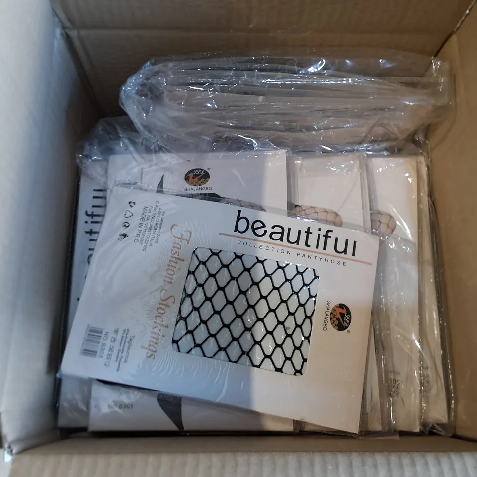 LOT OF APPROXIMATELY 97 BEAUTIFUL FASHION STOCKINGS