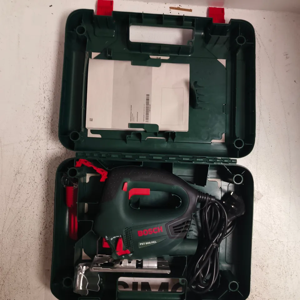 BOSCH PST 800 PEL JIG SAW – CASE INCLUDED