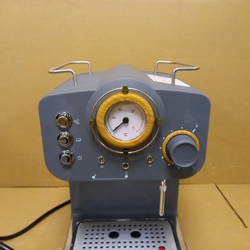 SWAN ESPRESSO COFFEE MAKER - GREY