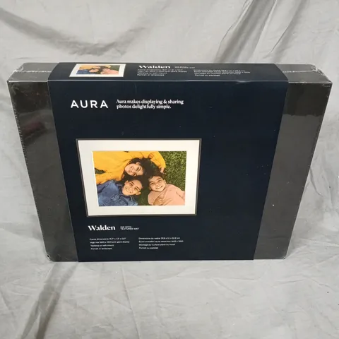 BOXED AND SEALED AURA WALDEN INK WITH TEXTURED MAT FRAME
