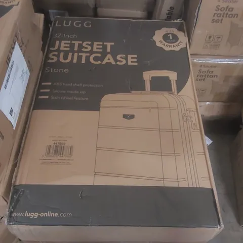 BOXED LUGG TRAVEL SUITCASE