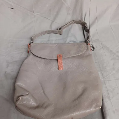 ELK SATCHEL BAG IN TAUPE