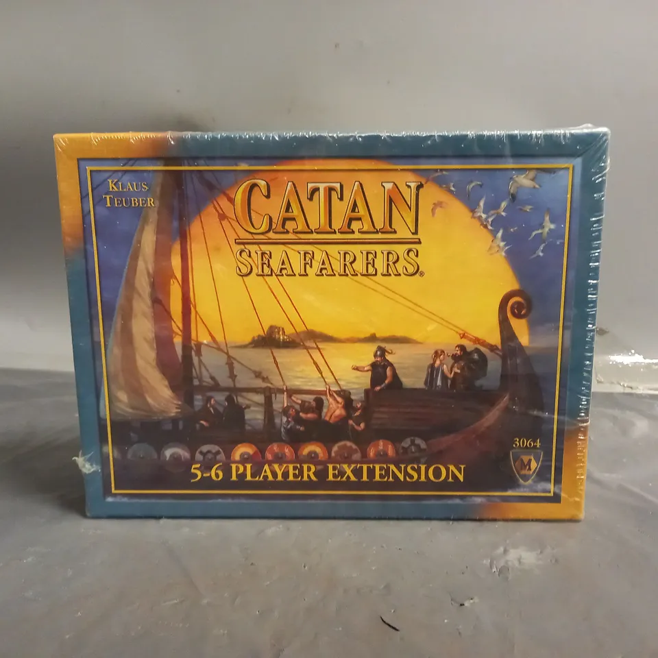 SEALED CATAN SEAFARERS - 5-6 PLAYER EXTENSION