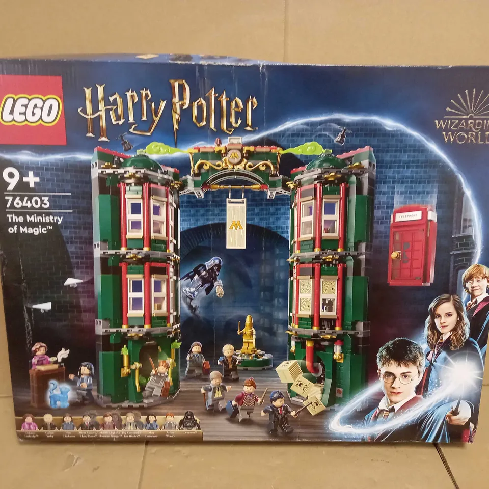 LEGO HARRY POTTER MINISTRY OF MAGIC (76403 SET) RRP £90