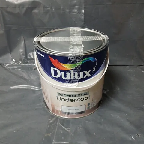 DULUX PROFESSIONAL BRILLIANT WHITE METAL & WOOD UNDERCOAT, 2.5L - COLLECTION ONLY