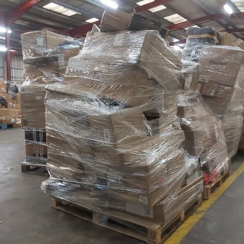 PALLET CONTAINING A LARGE QUANTITY OF ASSORTED CONSUMER PRODUCTS INCLUDING: SPORTS SCOOTER, AIR FRYER, PRINTER, LED SOLAR LIGHTS ECT ECT