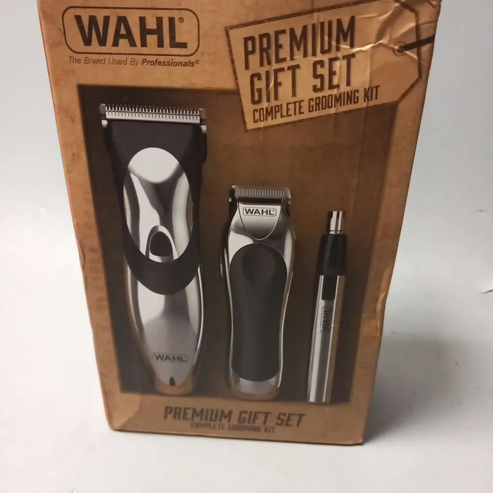 BOXED WAHL PREMIUM GIFT SET COMPLETE GROOMING KIT