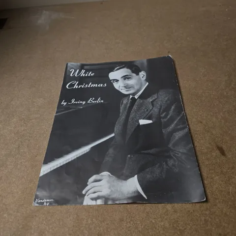 WHITE CHRISTMAS SHEET MUSIC – IRVING BERLIN
