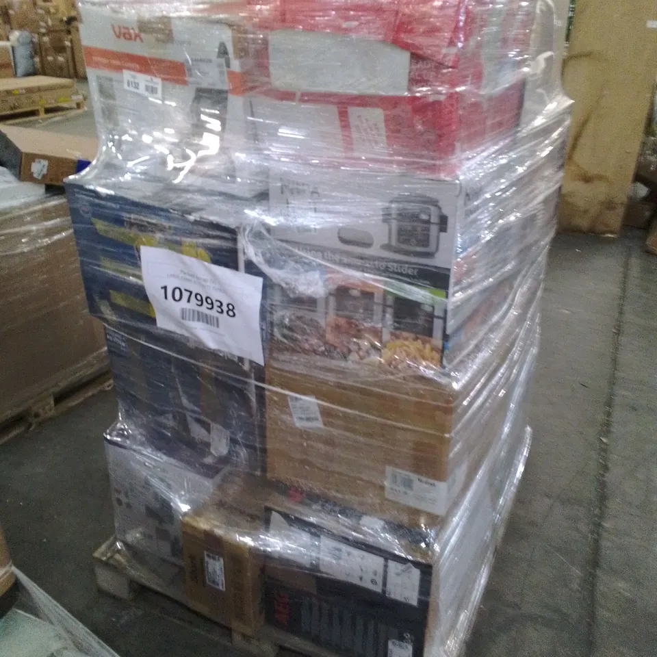 PALLET OF APPROXIMATELY 20 UNPROCESSED RAW RETURN HOUSEHOLD AND ELECTRICAL GOODS TO INCLUDE;