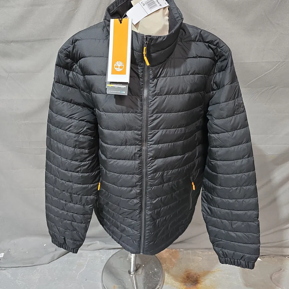 TIMBERLAND AXIS WATER-REPELLENT JACKET – BLACK - LARGE