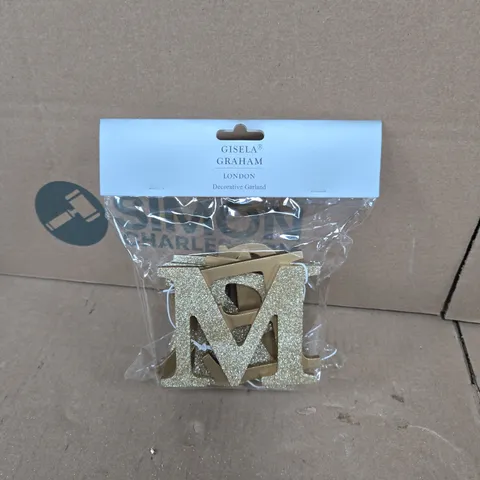 SET OF 6 GISELA GRAHAM LONDON DECORATIVE GARLANDS