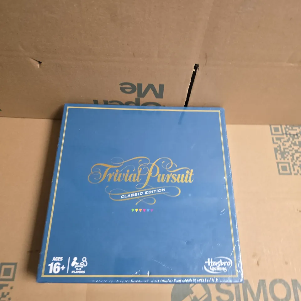 TRIVIAL PURSUIT CLASSIC EDITION BOARD GAME –BOXED AND SEALED