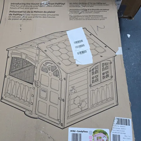 BOXED PALPLAY HOUSE OF FUN - PINK - COLLECTION ONLY