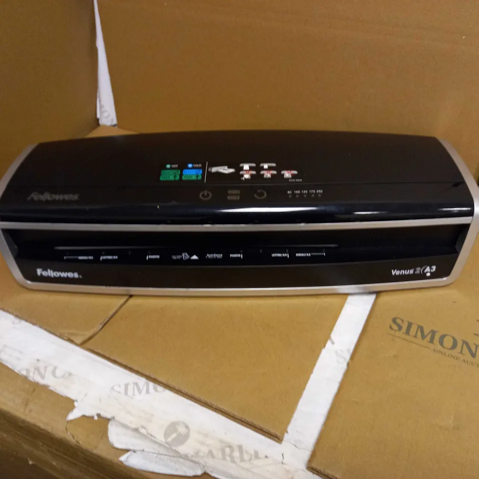 FELLOWES VENUS 2 A3 HIGH PERFORMANCE LAMINATOR 