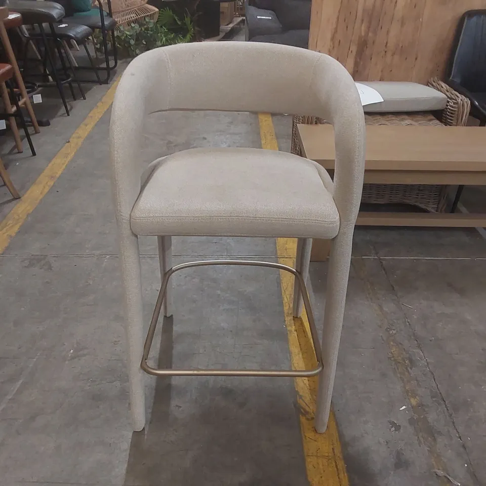 HAGEN BAR STOOL - FULLY UPHOLSTERED FRAME