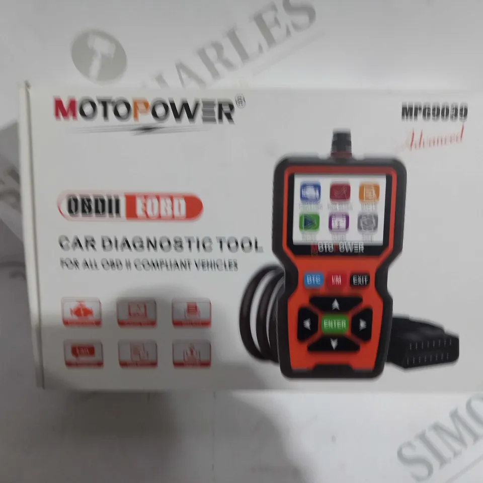 BOXED MOTOPOWER CAR DIAGNOSTIC TOOL
