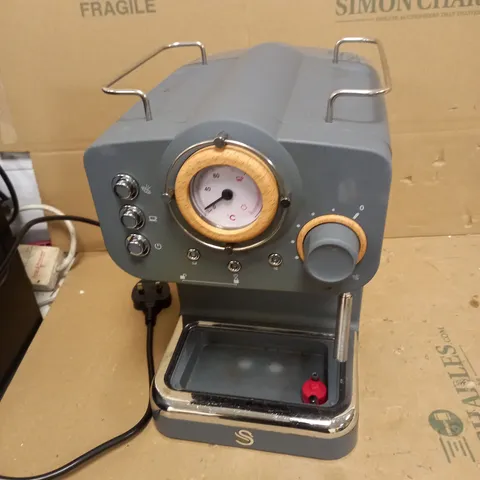 SWAN ESPRESSO COFFEE MAKER - GREY
