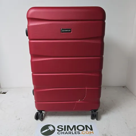 DENWUD HARDSHELL SUITCASE IN RED