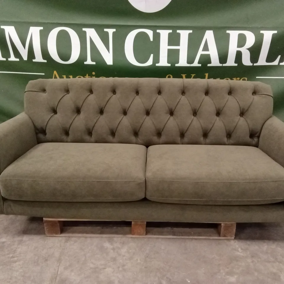 DUSK HEBDEN 3 SEATER SOFA - OLIVE