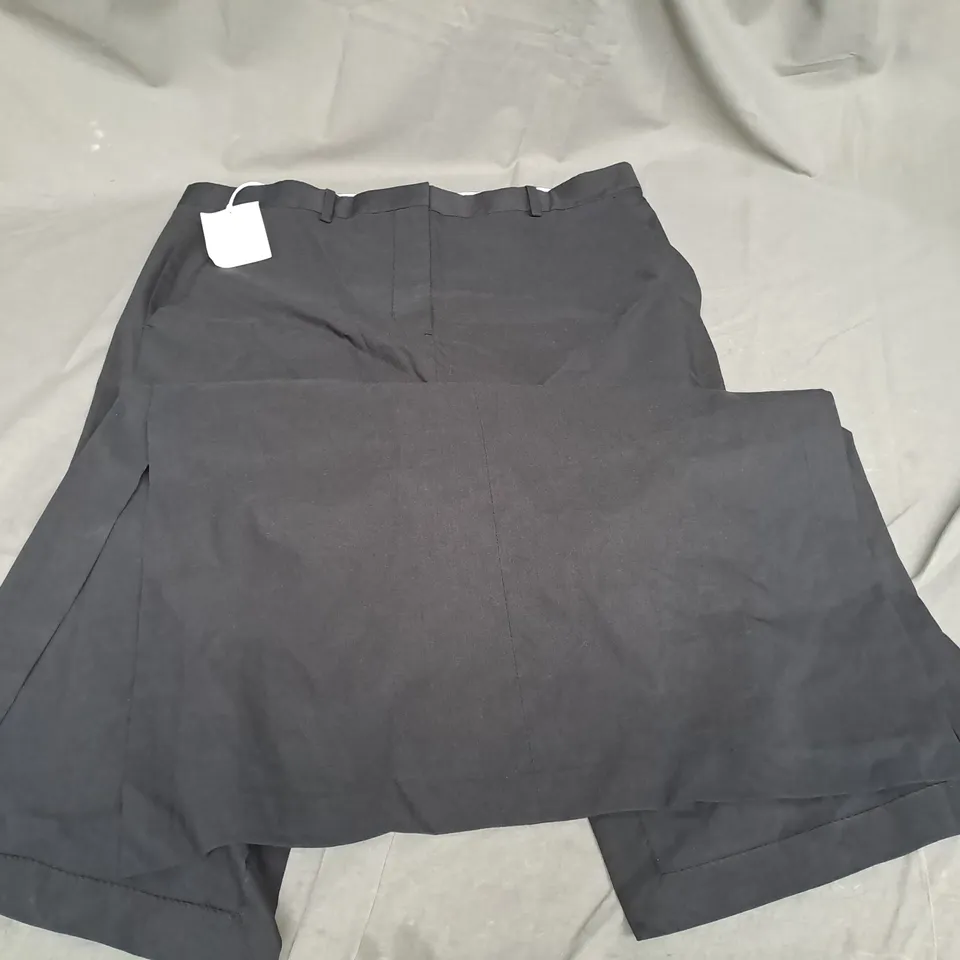 COS LONGLINE BLACK SKIRT - UK 16